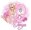 TONYA Crystal Pink Winter
