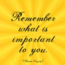 Remember