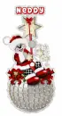 Bear on ornament with Neddy name
