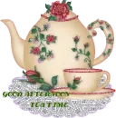 TEA POT AND CUP
