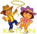 Katlyn with Diego & Dora