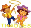 Thadues with Diego & Dora