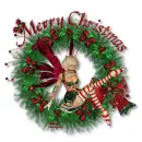 Merry Christmas wreath