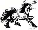 white unicorn
