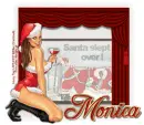 MONICA Santa Slept Over