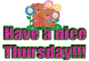 Have a nice Thursday!!!