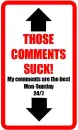 comments suck