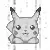 Old Syled Pikachu