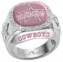pink dallas cowboys diamond ring kaitlyn