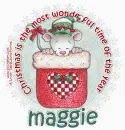 MAGGIE Wonderful Time of Year Mouse