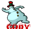 snowman with name cody on it