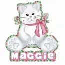 Cat with Maggie name