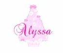Alyssa Pink Christmas Tree