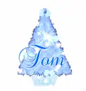 Tom Blue Christmas Tree