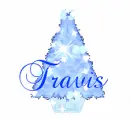 Travis Blue Christmas Tree