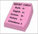 report card