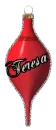 Red Ornament Teresa