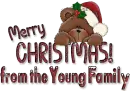 Merry Christmas from the Young Family