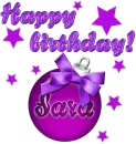Happy Birthday Sara