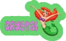 Crystal little Mermaid
