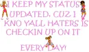 Status Updated