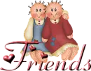 two girls that say friends