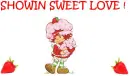 Showin strawberry love