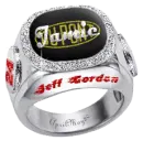 black jeff gordon diamond ring jamie