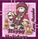 Happy Holidays love Marsha bear