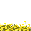 Flying Flowers and Hearts