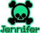 Jennifer - Skull
