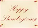 Happy Thanksgiving
