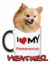 I love my pomeranian Heather