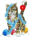 Christmas kitty