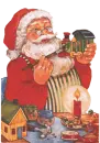 Santa painting toys