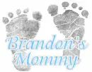 Brandon's Mommy Footprints