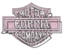 pink harley davidson corina