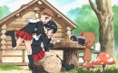 Mikan, Hotaru and Mr. Bear