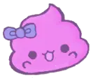 POOP WITH BOW