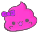 POOP WITH BOW