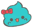 POOP WITH BOW