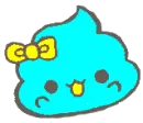 POOP WITH BOW