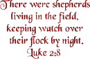 Bible Scripture Luke 2:8