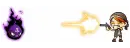 Gunslinger shooting Black Magician's Subordinate