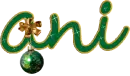 Ani... green ornament