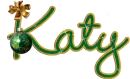 Katy... green ornament