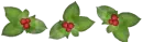 Holly Leaves & Berries 6