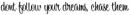 dream quotation
