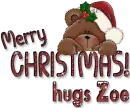 Merry Christmas- hugs Zoe