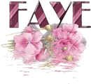 Floral Wave Tag - Faye